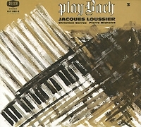 Jacques Loussier Play Bach № 3 артикул 10945b.